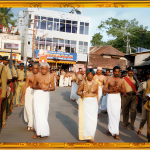 ‘Aaratt’ procession of the temple